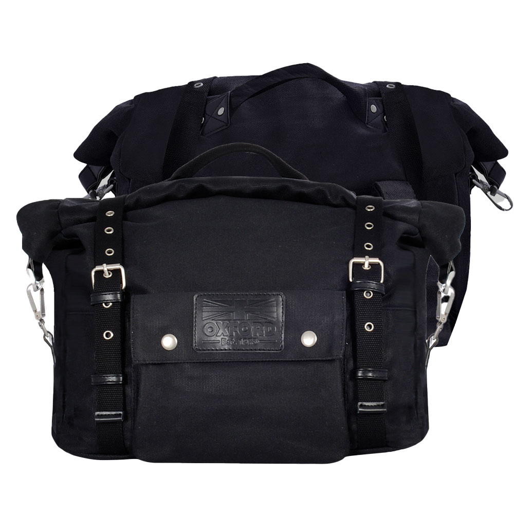 Oxford OXFORD HERITAGE PANNIERS BLACK